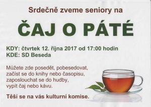 čaj o páté
