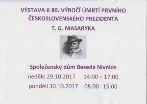 Výstava T. G. Masaryk