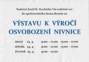 Výstava k výročí osvobození
