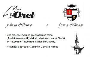 rodokmen církví - přednáška