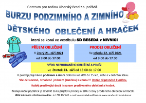 burza dětského oblečení