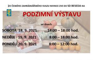 podzimní výstava