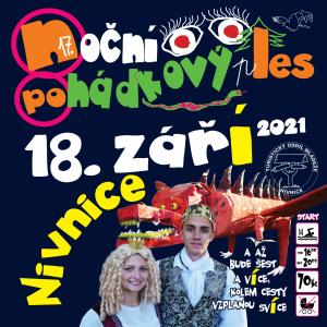 noční pohádkový les