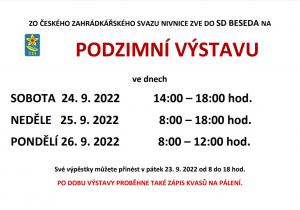 podzimní výstava