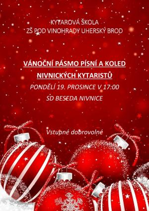 vánoční koncert kytaristů