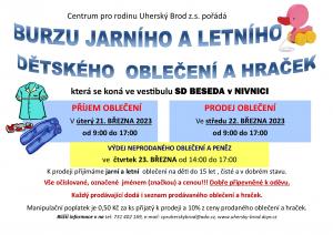 burza dětského oblečení
