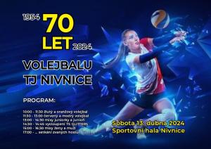 VOLEJBAL 70let
