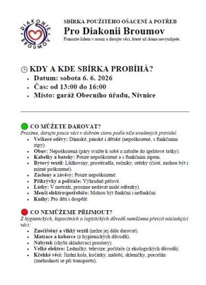 Diakonie - sbírka